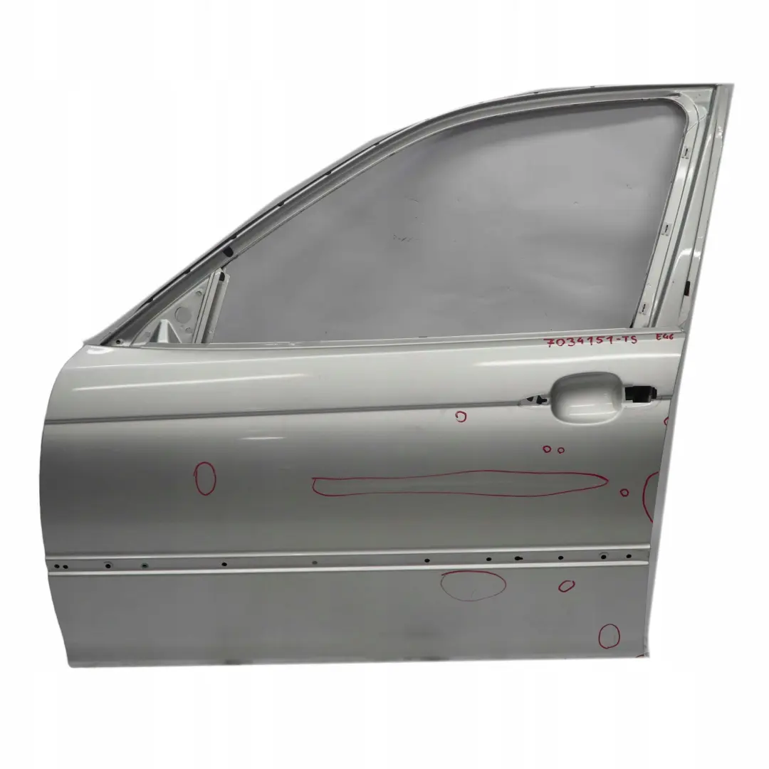 BMW 3 E46 Saloon Touring Door Front Left N/S Titansilber Titan Silber - 354 - SKU 7034151-TS - Part number 7034151