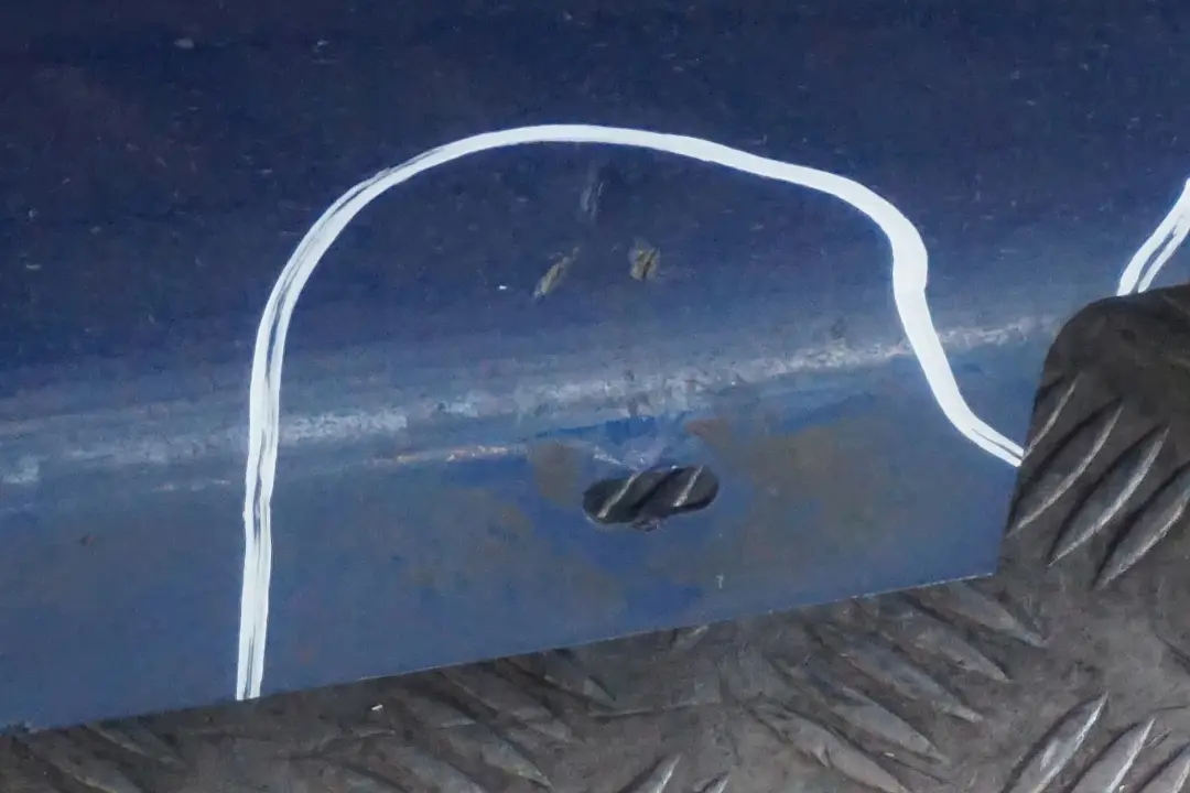 Sill Strip Side Skirt Right O/S Le Mans Blau Blue BMW 1 Series E87 E87N M SPORT - SKU 0033556-LMB1 - Part number 0033556