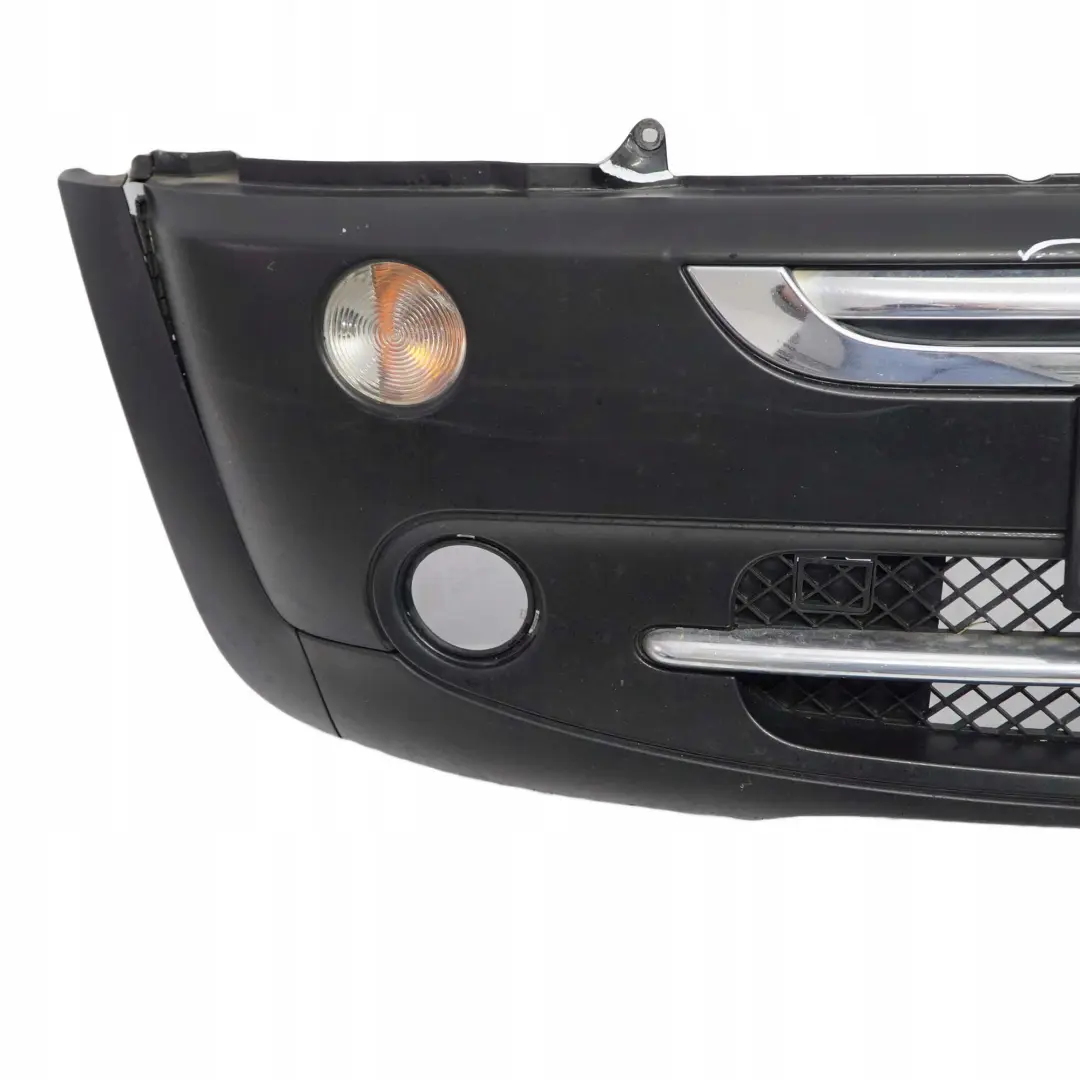 Complete Front Bumper Panel Primed to BMW Mini Cooper Cabrio R50 R52 with Part number 0308998 BMW Mini Cooper Cabrio R50 R52 Complete Front Bumper Panel Primed - SKU 0308998-PRIM - Part number 0308998