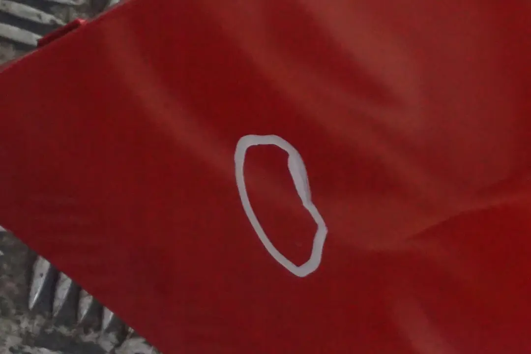 Bumper Trim Panel Hellrot Bright Red - 314 to BMW Z4 Series E85 Convertible Rear with Part number 0034437 BMW Z4 Series E85 Convertible Rear Bumper Trim Panel Hellrot Bright Red - 314 - SKU 0034437-HELL - Part number 0034437