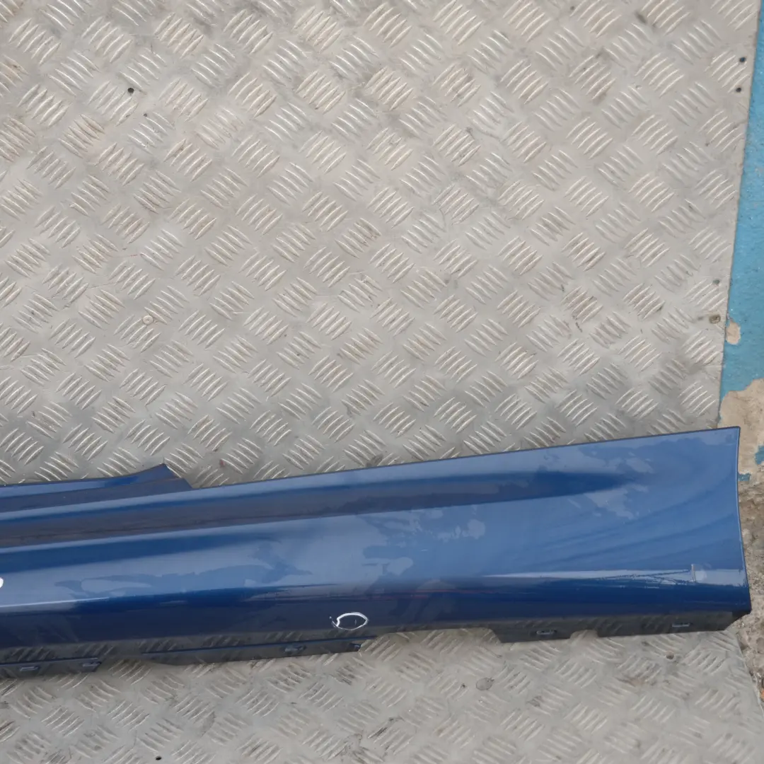 BMW E81 E82 E88 M SPORT Faldón lateral izquierdo Le Mans Azul - SKU 0034731-LMB3 - Número de pieza 51770034731