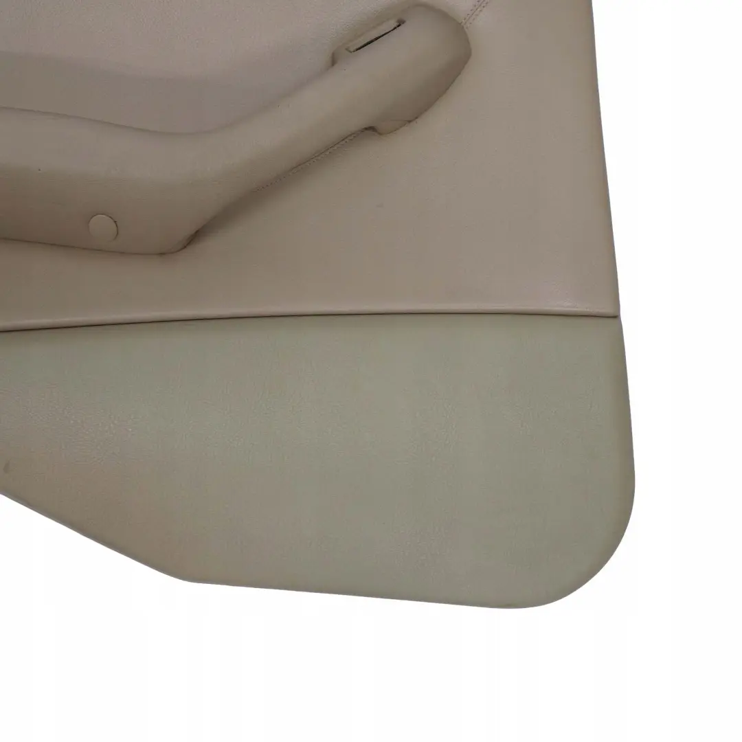 BMW 3 E46 Saloon Touring Rear Left N/S Trim Panel Door Card Leather Light Beige - SKU 8224539 - Part number 8224539