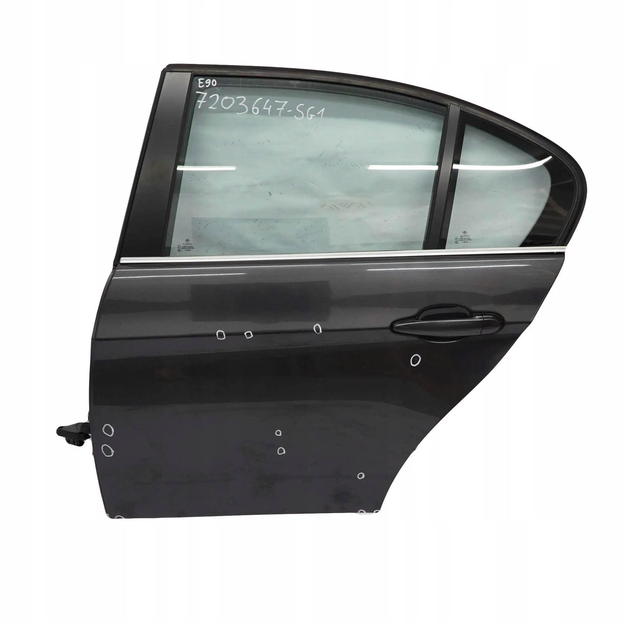 BMW 3 Series E90 1 Door Rear Left N/S Sparkling Graphite Metallic - A22
