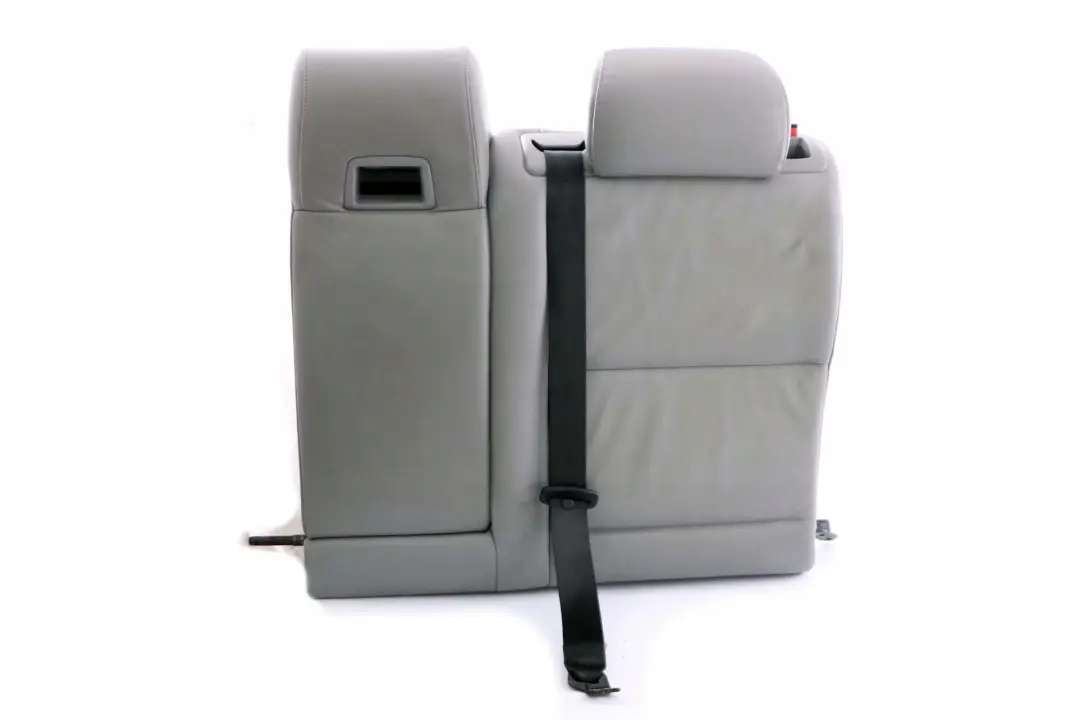 BMW 5 Series E61 Touring Rear Left N/S Seat Back Cover Backrest Grey Leather - SKU 7125233 - Part number 7125233