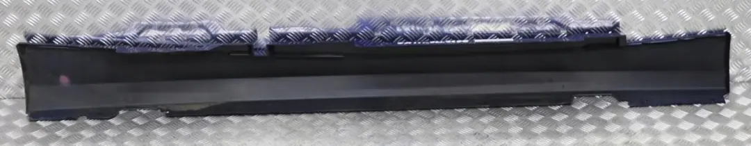 BMW 1 E87 LCI Sill Strip Side Skirt Left N/S Montegoblau Montego Blue - A51 - SKU 0036145-MTB2 - Part number 0036145