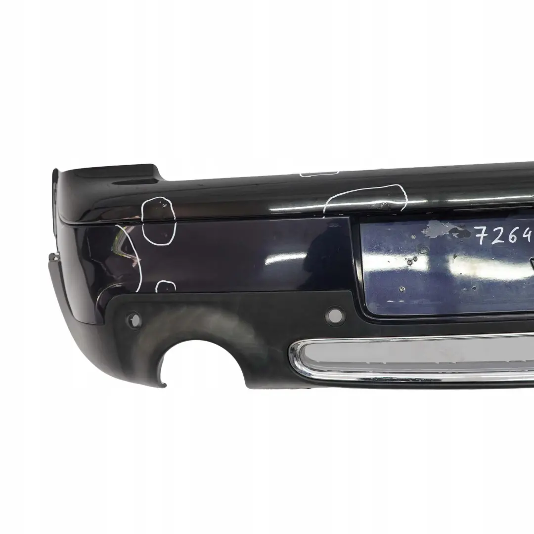 BMW Mini Clubman R55 LCI Cooper S PDC Rear Bumper Trim Panel Reef Blue - B30 - SKU 7264351-REEF - Part number 7264351