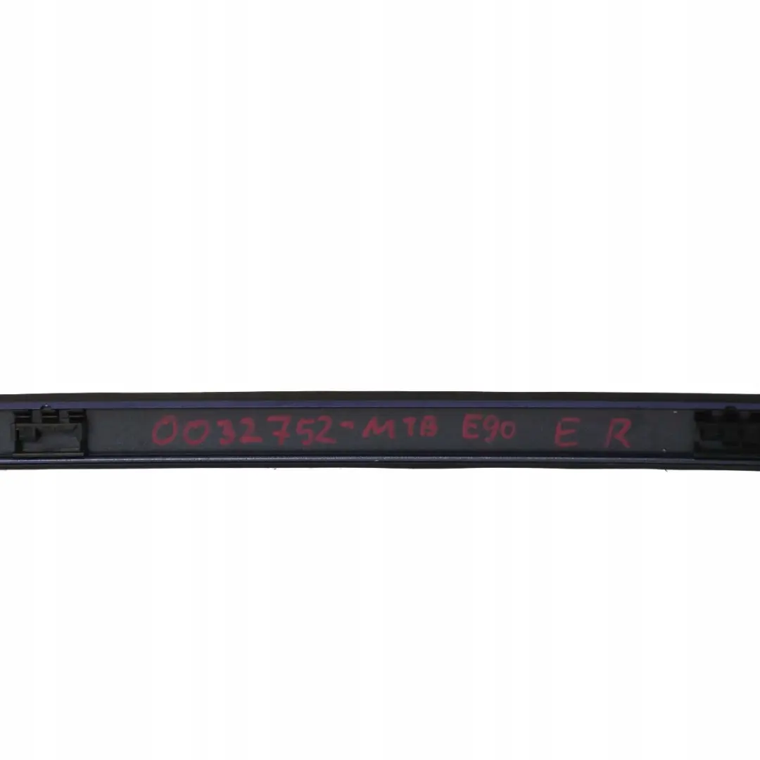 BMW E90 Techo Izquierdo Moldura Barandilla Canalon Trim Montegoblau Azul A51 - SKU 0032753-MTB - Número de pieza 51130032753