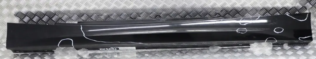 BMW 1 er E81 E82 E88 Schwellerleiste Blende Schweller links Schwarz 2 - SKU 0036143-SCH4 - Teilenummer 51770036143