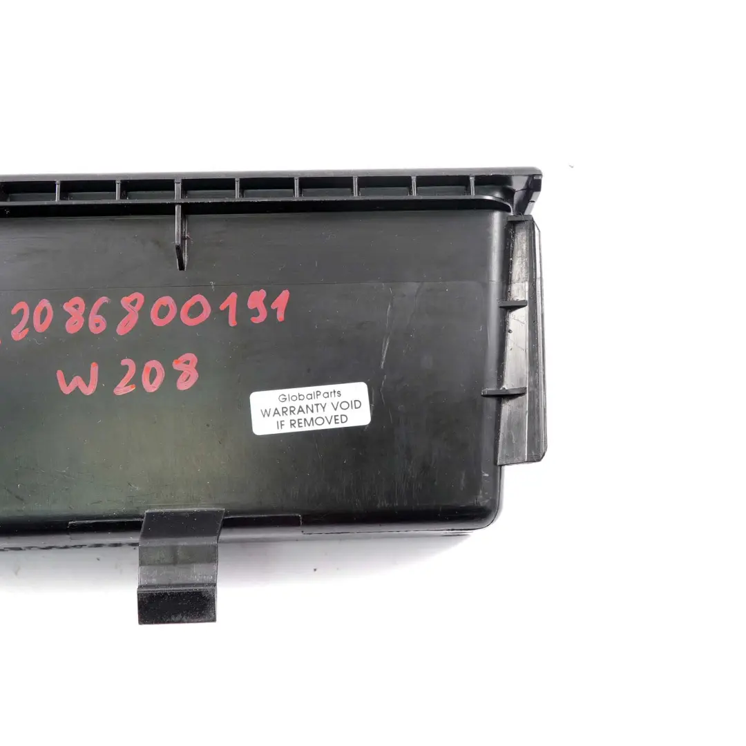 W208 Półka kieszeń pod radio konsola do MERCEDES CLK o numerze A2086800191 MERCEDES CLK W208 Półka kieszeń pod radio konsola - SKU A2086800191 - Numer Części A2086800191