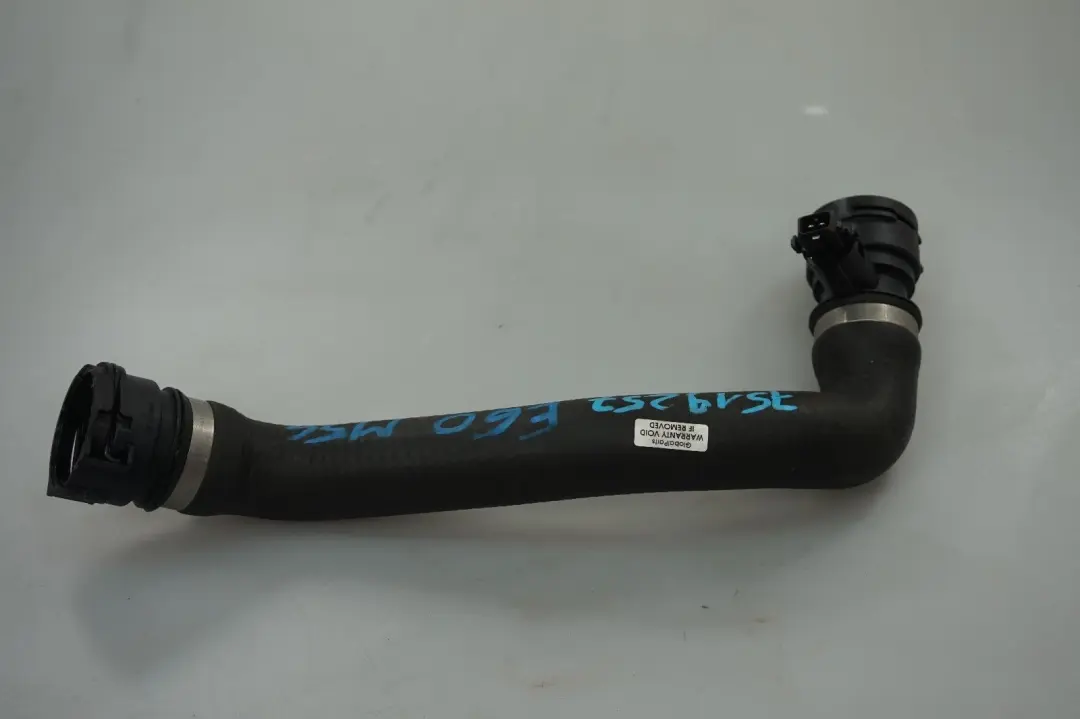 BMW 5 7 Series e60 e61 e65 e66 Radiator coolant return hose water pipe - SKU 7519257 - Part number 7519257