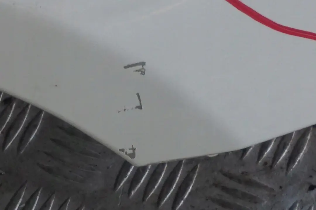 BMW 7 E65 E66 Seitenwand Vorne Rechts Kotflügel Alpinweiss Alpin Weiss - 300 - SKU 7061662-AW - Teilenummer 7061662