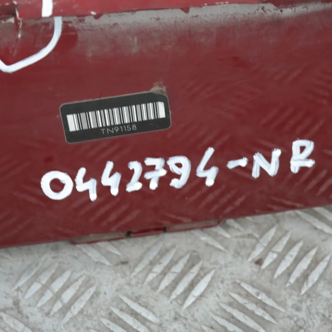 Bumper Lower Centre Panel Trim Nightfire Red - 857 to Mini Clubman R55 Rear with Part number 442794 Mini Clubman R55 Rear Bumper Lower Centre Panel Trim Nightfire Red - 857 - SKU 0442794-NR - Part number 442794