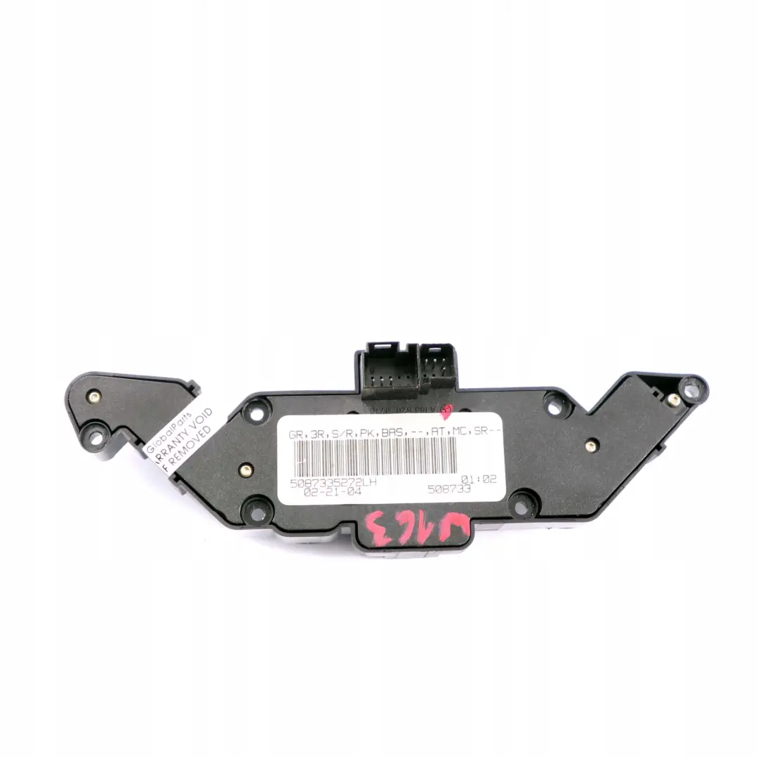 Mercedes-Benz ML W163 Sliding Roof Window Rear Interior Light Control Switch to with Part number A1638203710 Mercedes-Benz ML W163 Sliding Roof Window Rear Interior Light Control Switch - SKU A1638203710 - Part number A1638203710