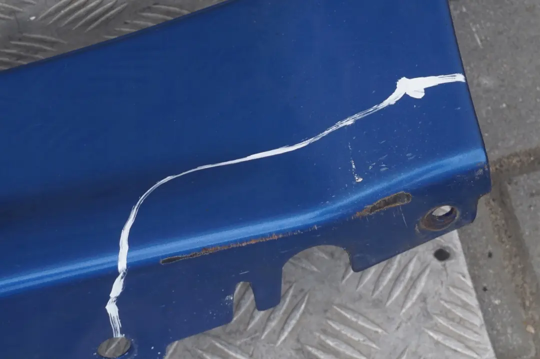 BMW MINI One R52 Cooper S Left N/S Side Cover Trim Skirt Panel Hyper Blue - A28 - SKU 7124375-HYB - Part number 1505863