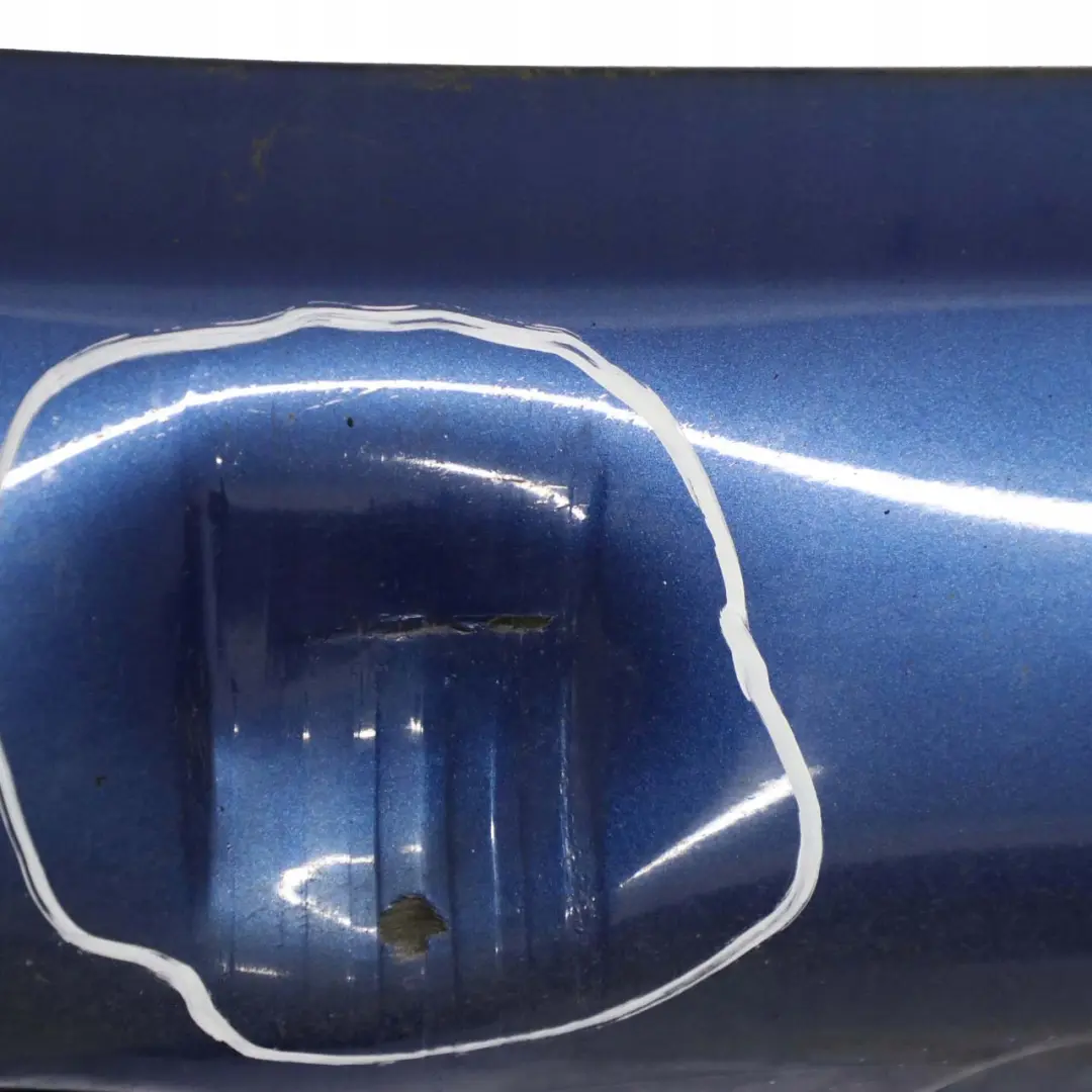  Mercedes-Benz CLC CL203 Sill Side Cover Skirt Left N/S Jaspisblau Blue - 345 - SKU A2036980554-JAS - Part number A2036980554