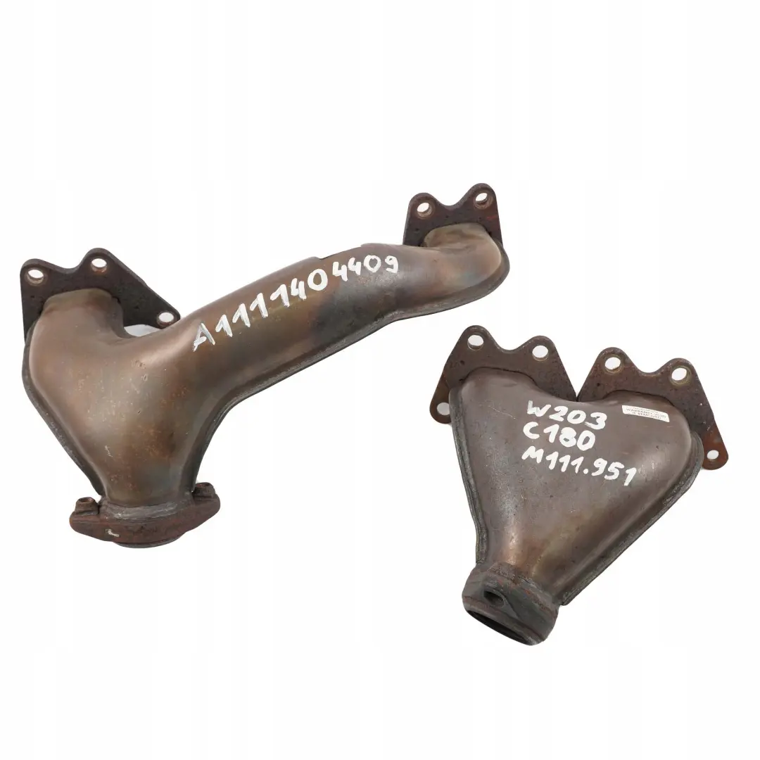  Mercedes-Benz W203 C180 C230 M111 Collettore di scarico benzina - SKU A1111404409 - Numero di parte A1111404409