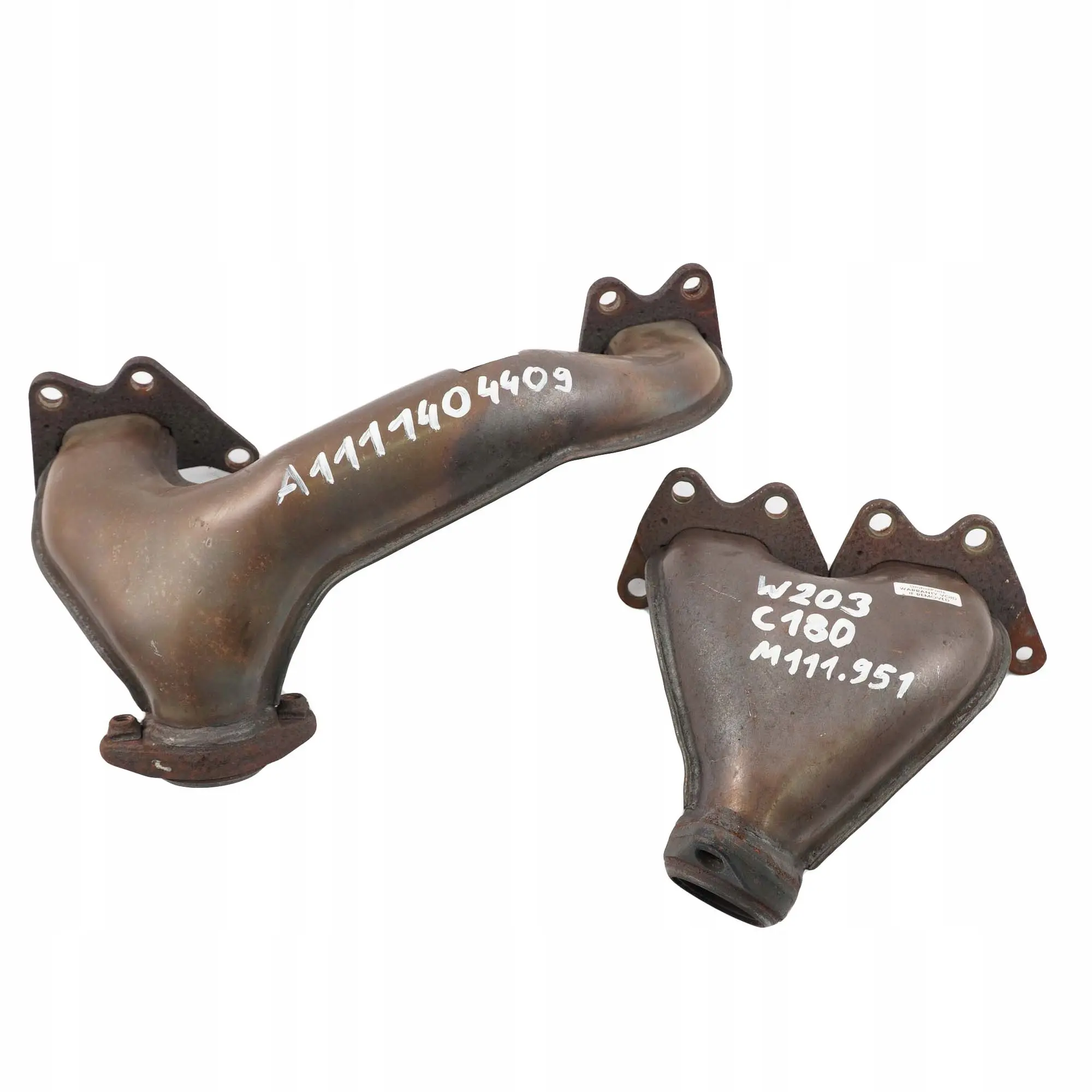 Mercedes-Benz W203 C180 C230 M111 Collettore di scarico benzina A1111404409