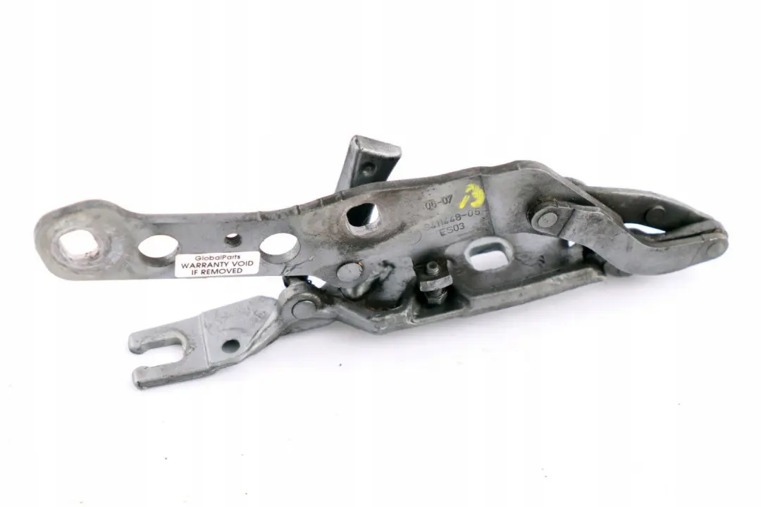 BMW X3 Reihe E83 Scharnier Frontklappe rechts Titansilber Silver - SKU 3411448-3 - Teilenummer 3411448