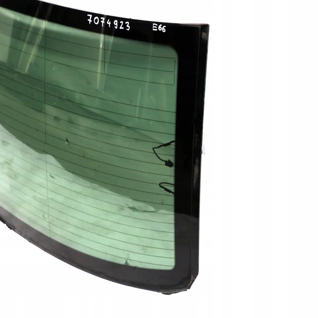 Window Glass AS3 Tinted Glass PL to BMW 7 Series E65 E66 Rear with Part number 7074923 BMW 7 Series E65 E66 Rear Window Glass AS3 Tinted Glass PL - SKU 7074923 - Part number 7074923