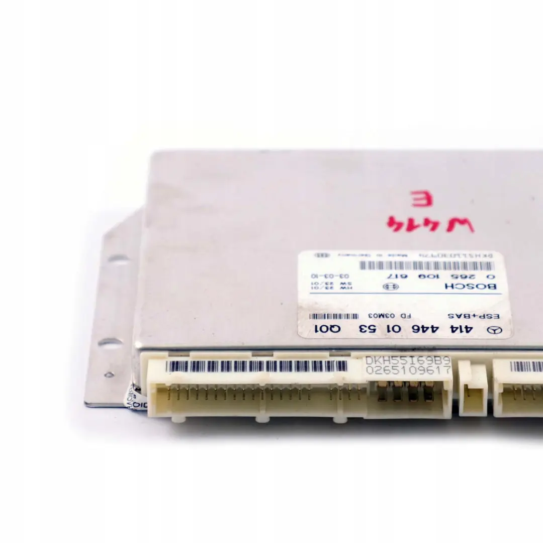 Mercedes-Benz Vaneo W414 ESP BAS Unidad De Control Modulo ECU para con número de pieza A4144460153 Mercedes-Benz Vaneo W414 ESP BAS Unidad De Control Modulo ECU - SKU A4144460153 - Número de pieza A4144460153