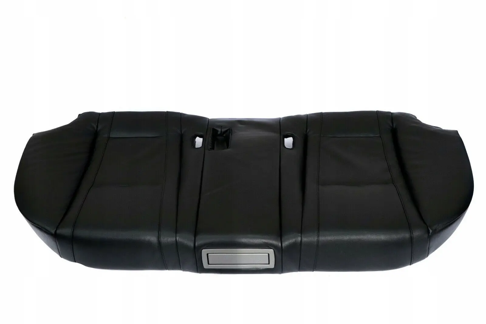 BMW E65 Coprisedile Interno Pelle Nera Sedile Posteriore Panchina Base Divano