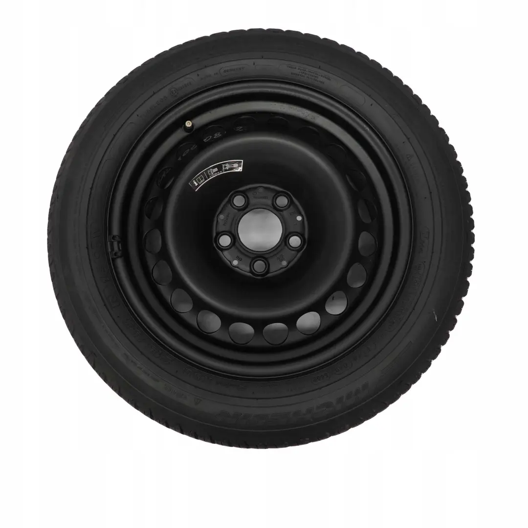 Mercedes-Benz E W210 Stahl Felge 16" Notrad Reserverad 215/55 für mit Teilenummer A2104000802 Mercedes-Benz E W210 Stahl Felge 16" Notrad Reserverad 215/55 - SKU A2104000802 - Teilenummer A2104000802