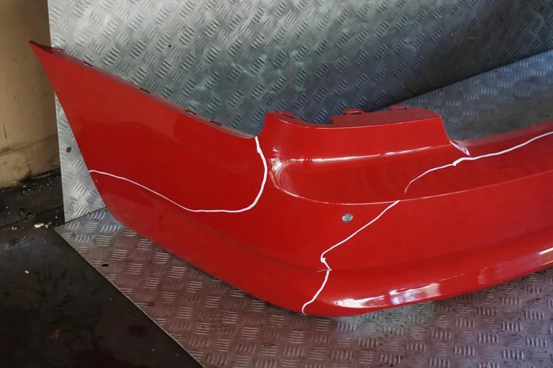 BMW E92 E93 Zderzak tylny tył pdc Karmesinrot - SKU 0034474-KAR - Numer Części 0034474