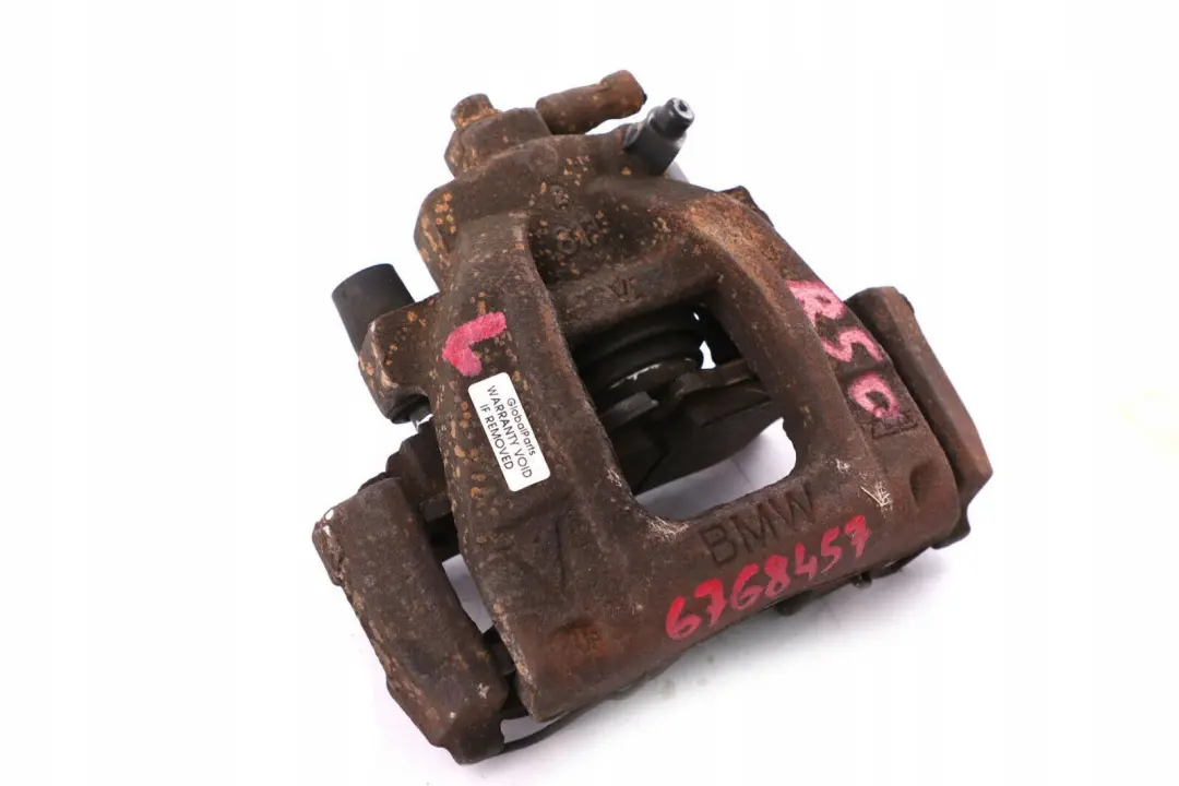 Front Left Wheel N/S Brake Caliper Housing to Mini Cooper R50 R52 R53 with Part number 6768457 Mini Cooper R50 R52 R53 Front Left Wheel N/S Brake Caliper Housing - SKU 6768457 - Part number 6768457