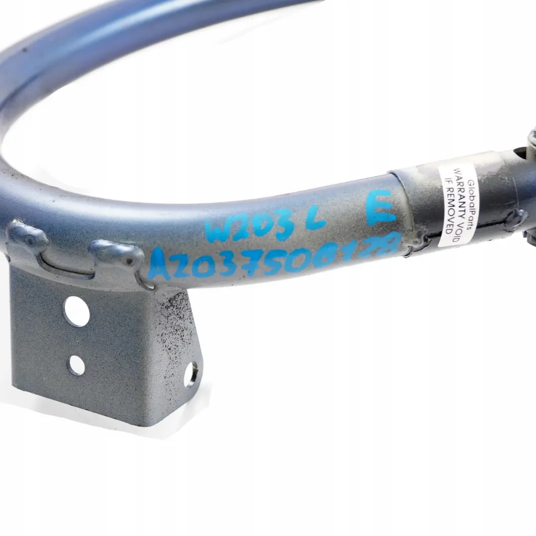  Mercedes-Benz C W203 Trunk Tailgate Rear Left Hinge Jaspisblau - SKU A2037500128-JAS - Número de pieza A2037500128