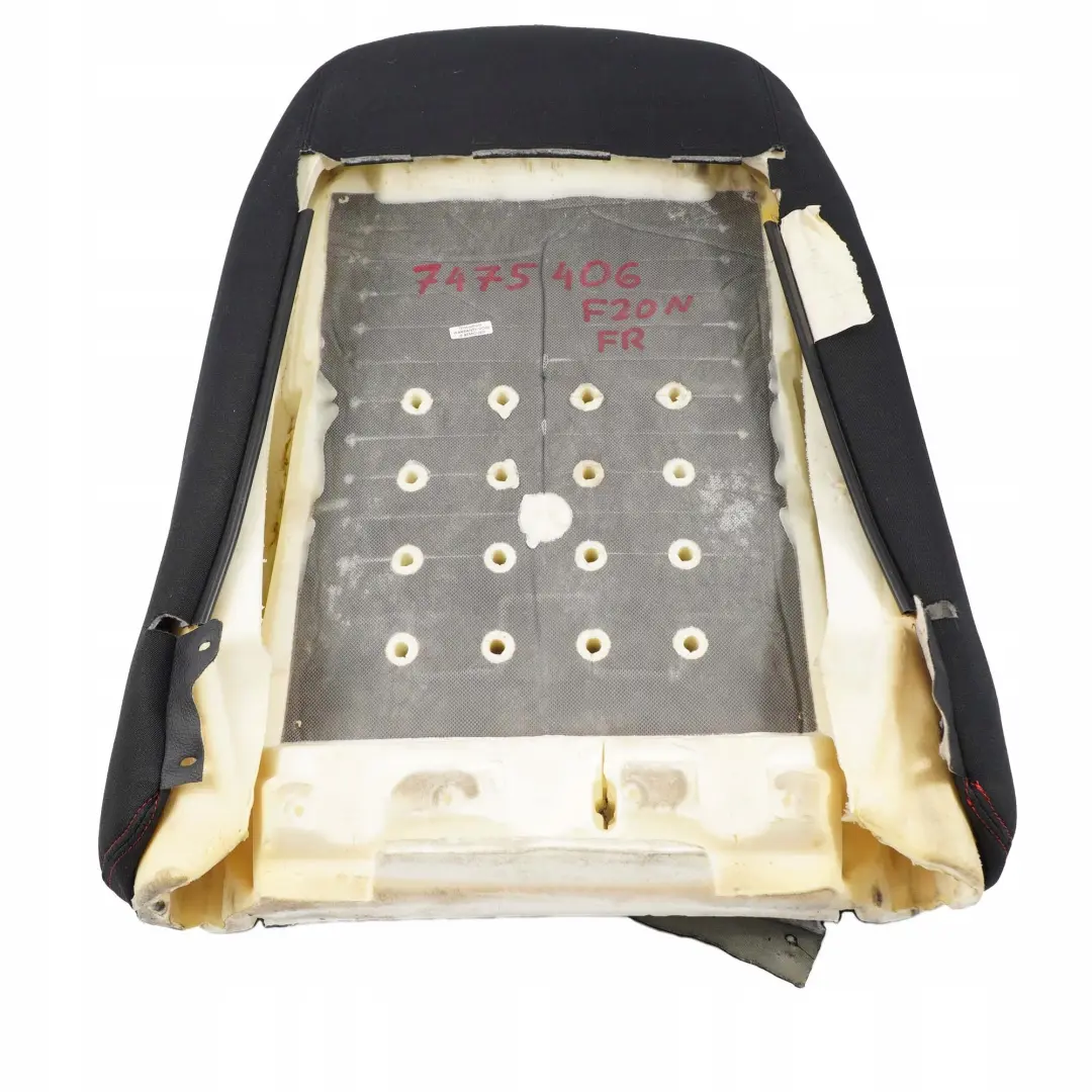 Sedile Posteriore Sport Destra Resto Fodera Tessuto Rosso per BMW F20 F30 LCI con numero di parte 7475406 BMW F20 F30 LCI Sedile Posteriore Sport Destra Resto Fodera Tessuto Rosso - SKU 7475406 - Numero di parte 7475406