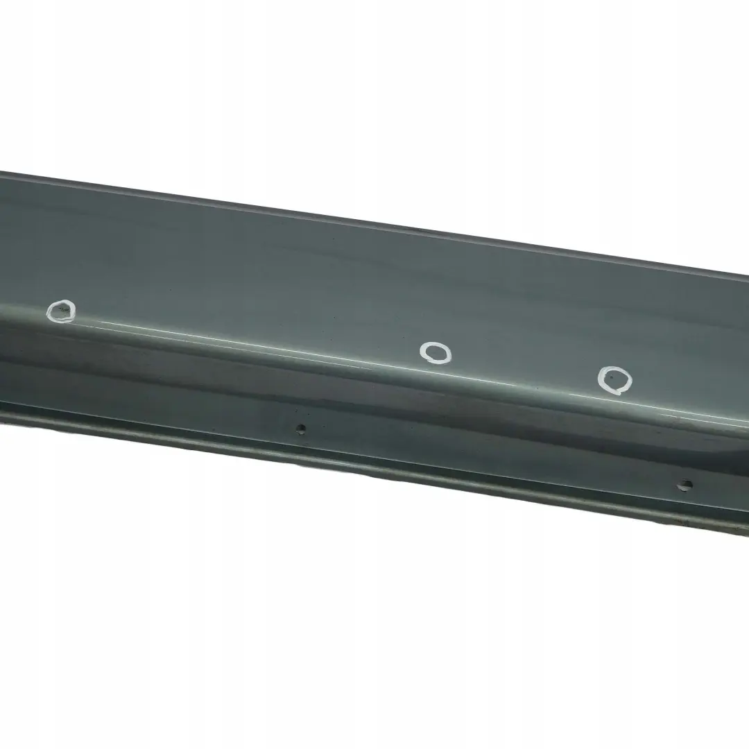 BMW 7 E65 Door Sill Cover Skirt Left N/S Schiefergruen Slate Green - 449 - SKU 0140037-SGM - Part number 0140037