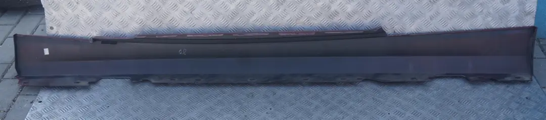 BMW 1 Series E81 E82 E88 Sill Strip Side Skirt Right O/S Sedonarot Red - A79 - SKU 0036142-SED - Part number 0036142