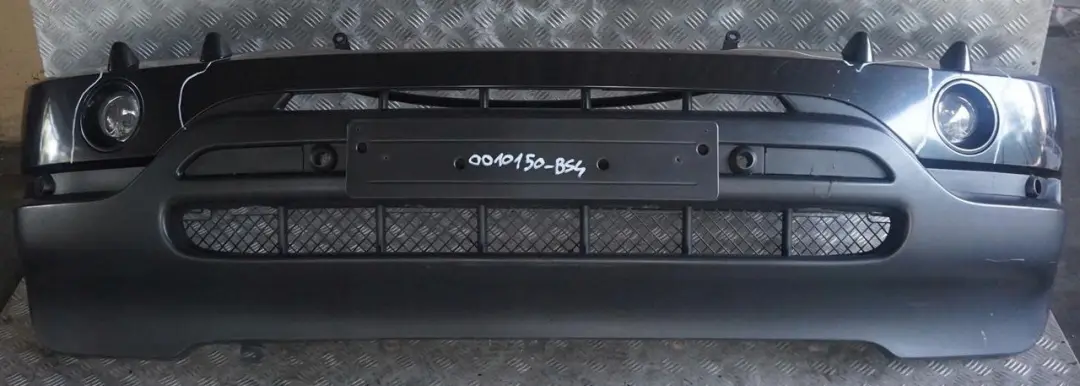 Front Bumper Panel PDC Black Sapphire Metallic - 475 to BMW X5 Series E53 4 with Part number 0010150 BMW X5 Series E53 4 Front Bumper Panel PDC Black Sapphire Metallic - 475 - SKU 0010150-BS4 - Part number 0010150