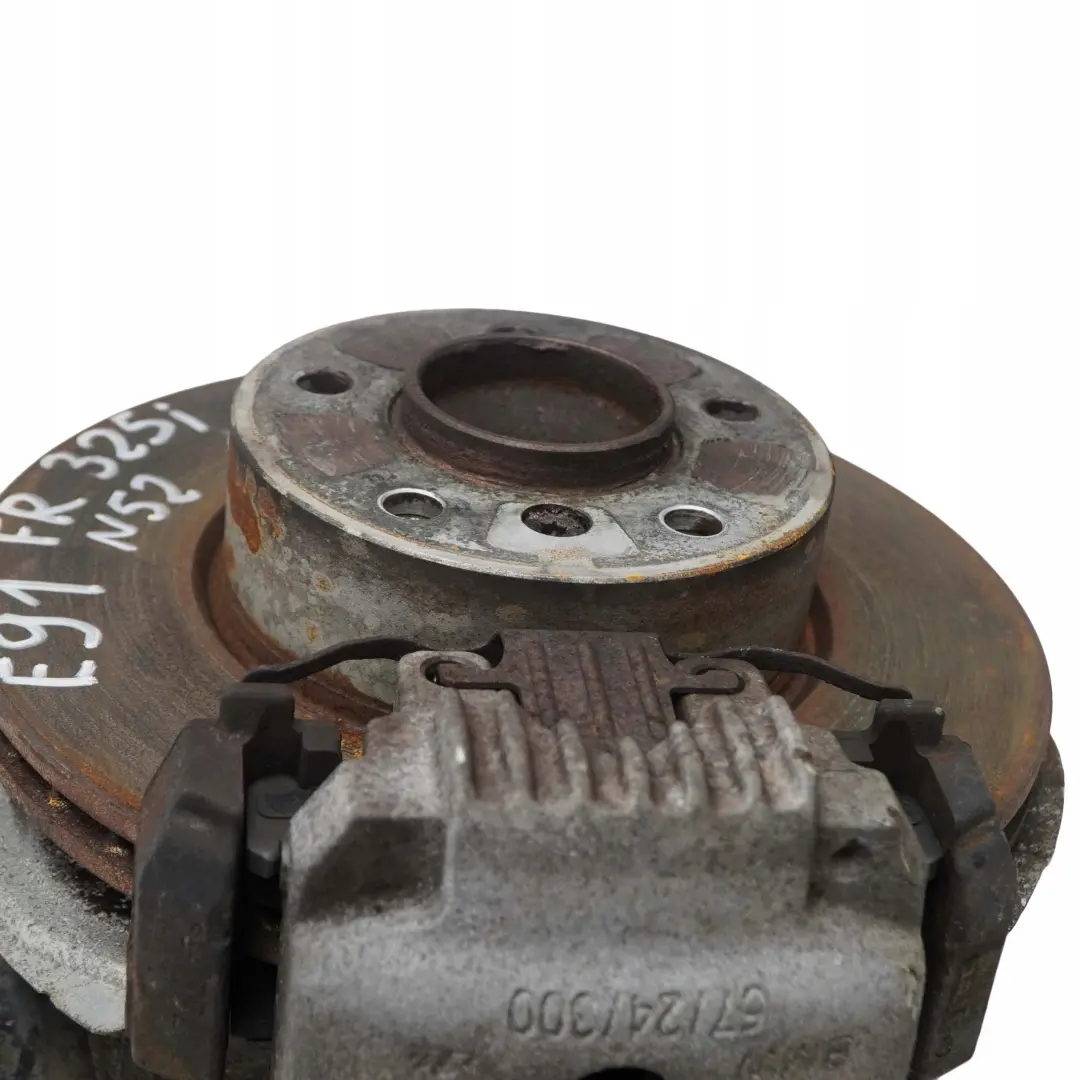 BMW 3 E91 325i N52 M Sport Front Right O/S Spring Strut Brake Suspension Leg - SKU 6786016-3 - Part number 6786016