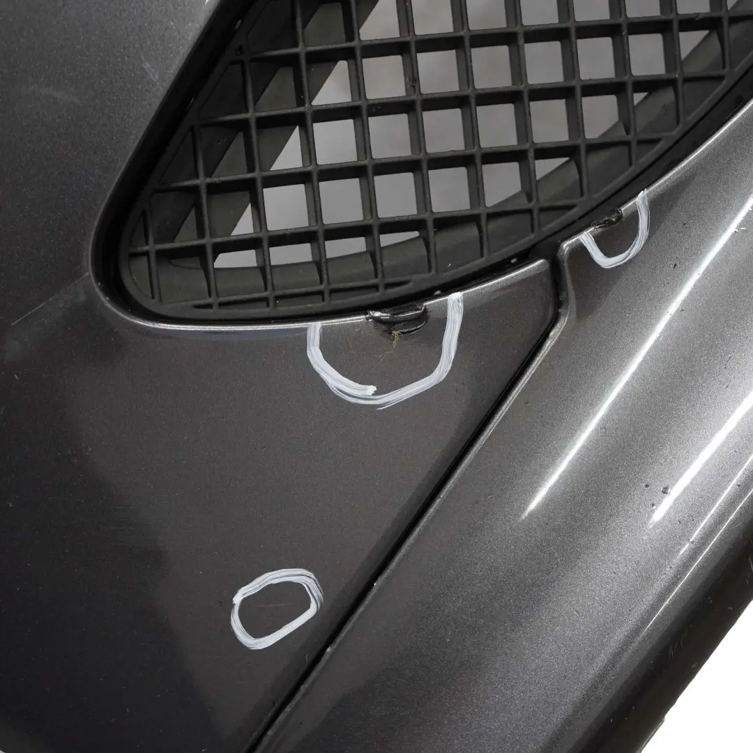 BMW 1 Series E87 3 Complete Front Bumper Trim Panel Sparkling Graphite Metallic - SKU 0032635-SG3 - Part number 0032635