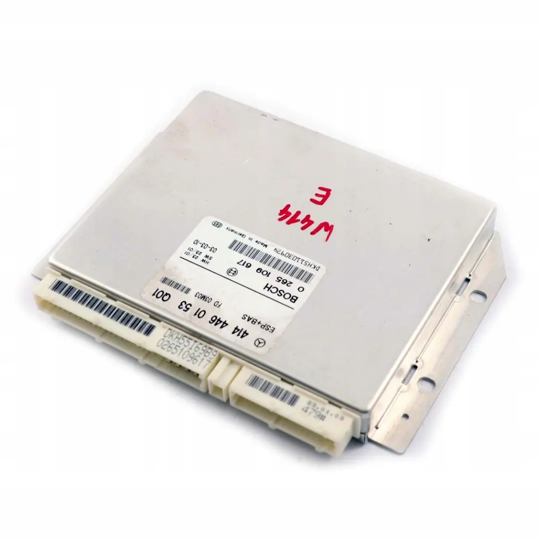 Mercedes-Benz Vaneo W414 ESP BAS Steuergerät ECU Modul für mit Teilenummer A4144460153 Mercedes-Benz Vaneo W414 ESP BAS Steuergerät ECU Modul - SKU A4144460153 - Teilenummer A4144460153