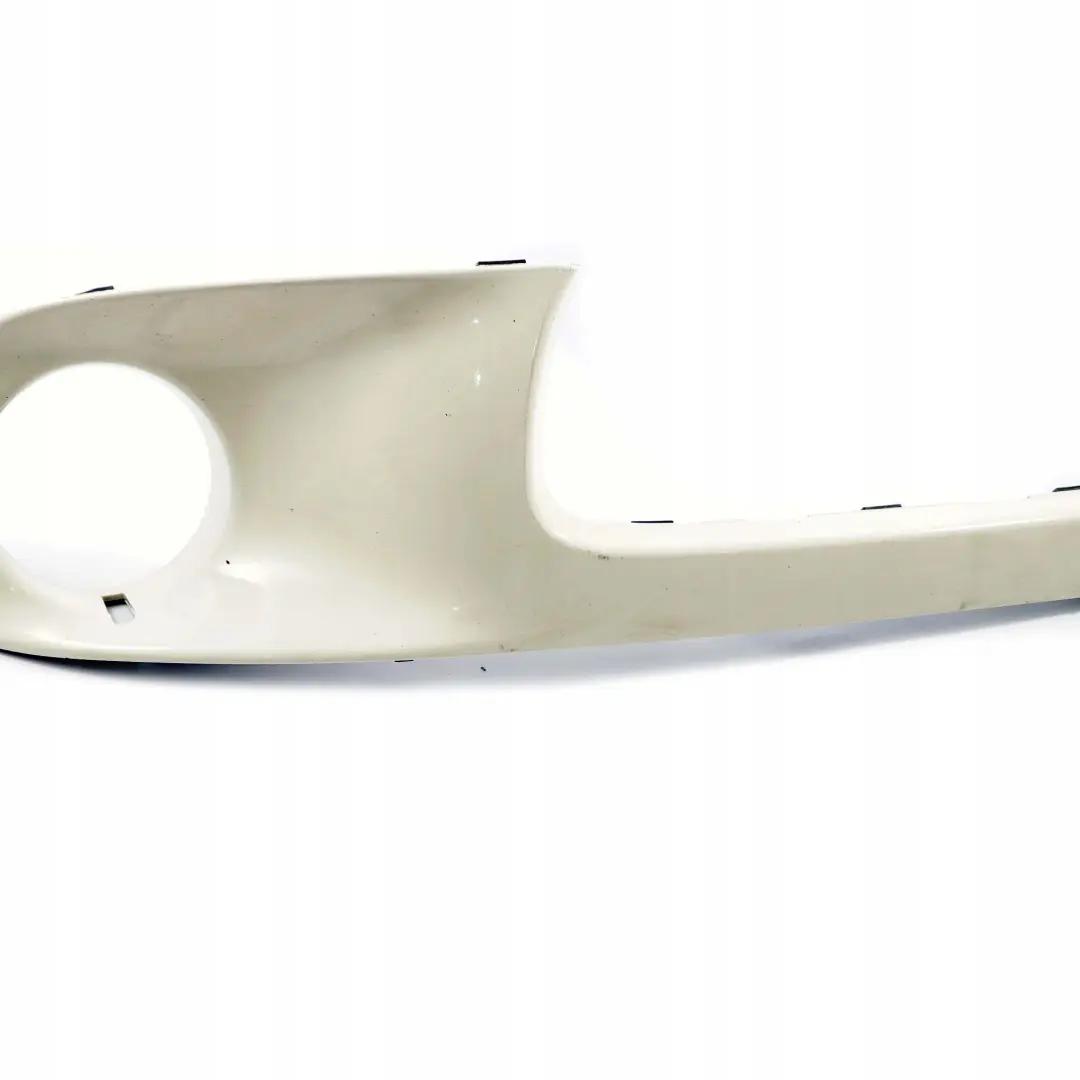 Mini Cooper S R55 R56 Blende Links FrontstoĂźstange Pepper White Weiss 850 - SKU P0430245-PW - Teilenummer 0430245