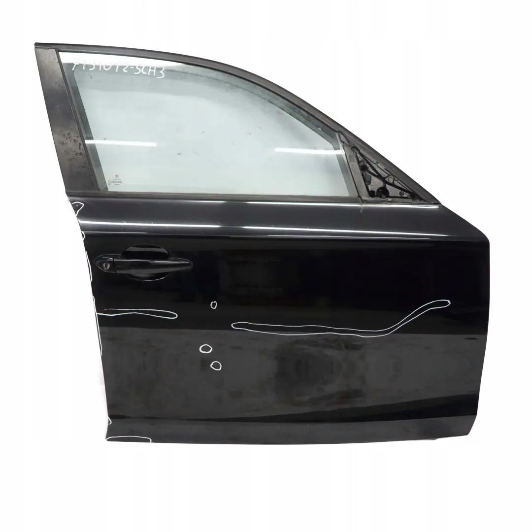BMW 1 Series E87 3 Door Front Right O/S Schwarz 2 Black - 668 - SKU 7191012-SCH3 - Part number 7191012