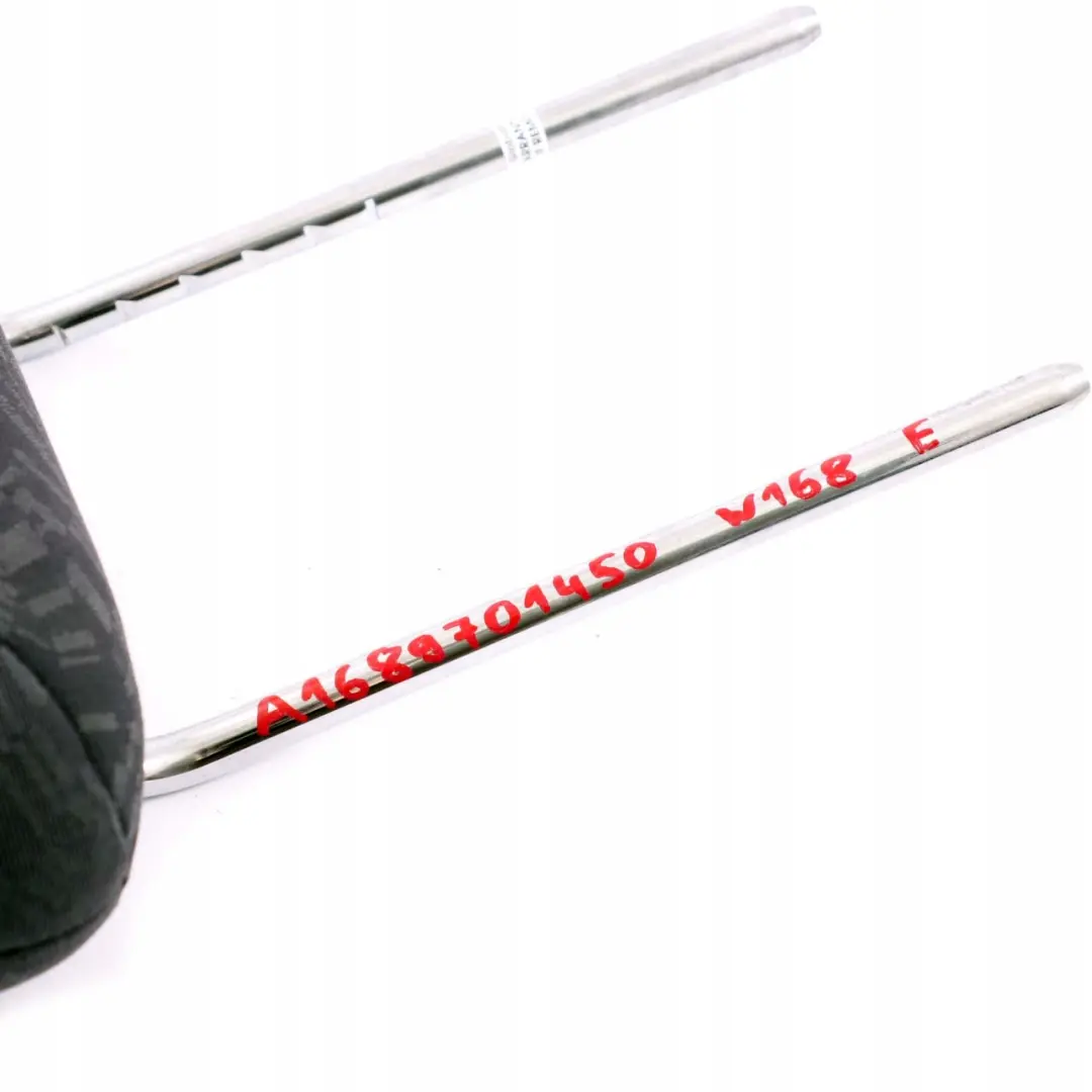 Mercedes-Benz A-Class W168 Front Rear Seat N/O/S Cloth Fabric Headrest to with Part number A1689703550 Mercedes-Benz A-Class W168 Front Rear Seat N/O/S Cloth Fabric Headrest - SKU A1689703550 - Part number A1689703550