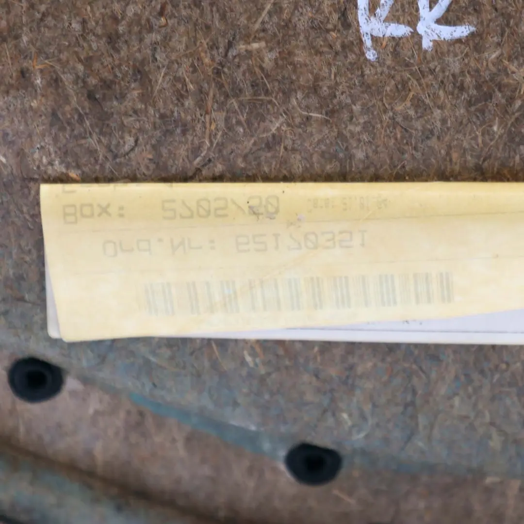 Tarjeta puerta revestimiento panel trasero derecho cuero beige para BMW E60 E61 con número de pieza 7078744 BMW E60 E61 Tarjeta puerta revestimiento panel trasero derecho cuero beige - SKU 7078744 - Número de pieza 7078744