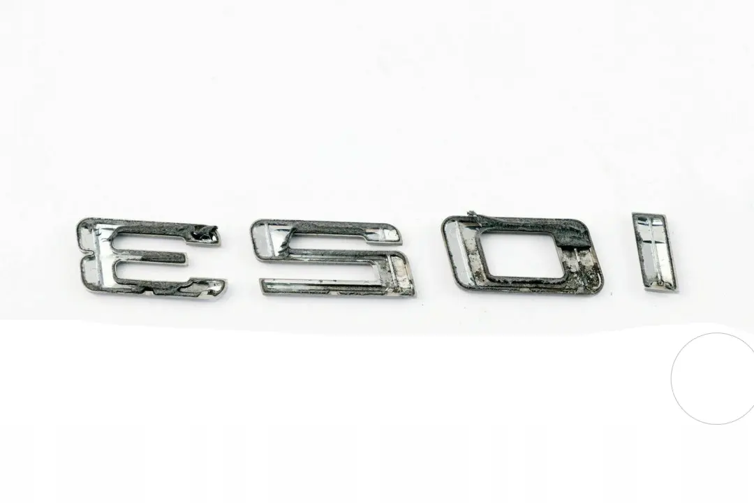BMW 3 Series E90 E90N Rear boot trunk lid adhered emblem badge 320i lettering - SKU 7157555 - Part number 51147157555