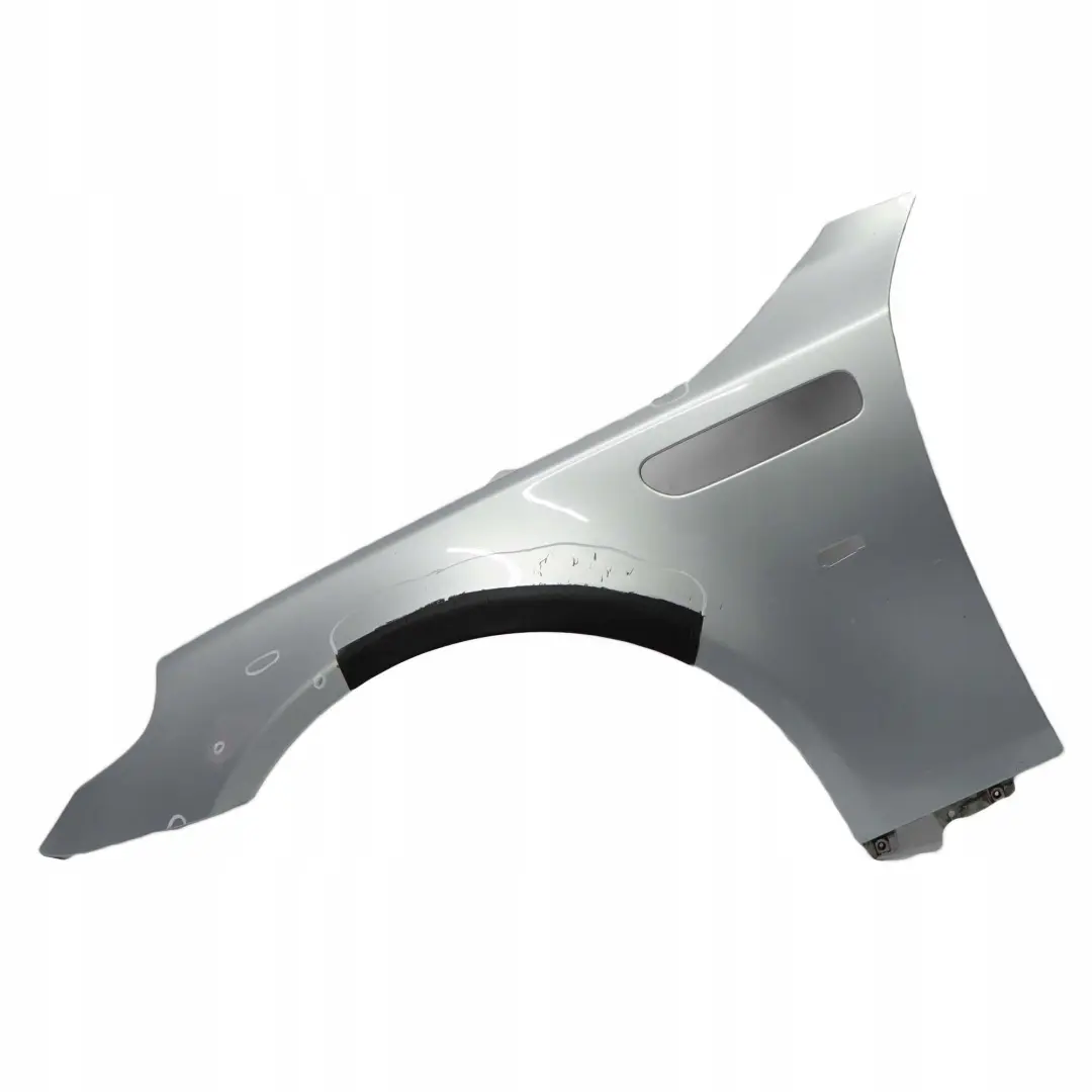 Front Left N/S Side Panel Fender Wing Silverstone II Metallic A29 to BMW 5 E60 M5 with Part number 7898315 BMW 5 E60 M5 Front Left N/S Side Panel Fender Wing Silverstone II Metallic A29 - SKU 7898315-SIL - Part number 7898315