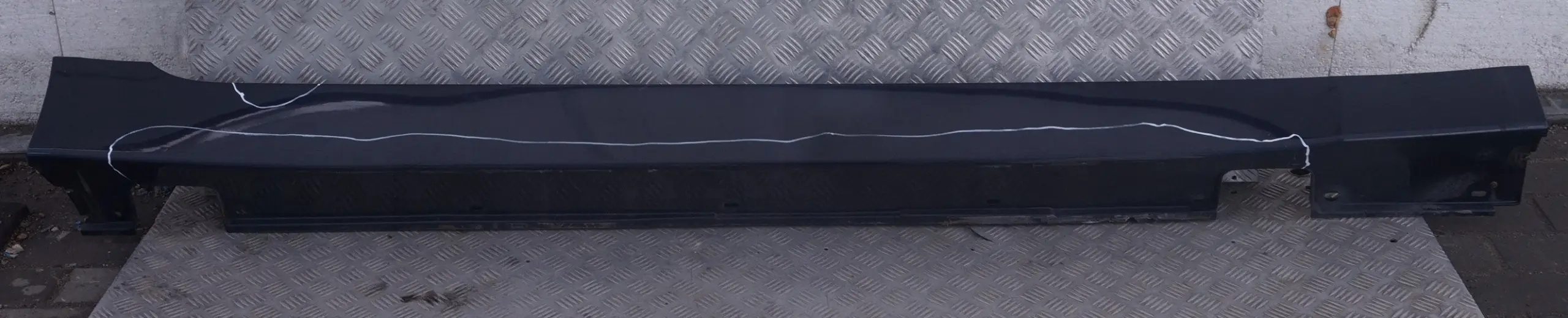 BMW E60 E61 Bas de Porte Couverture Seuil Droite Bleu Oriental Bleu