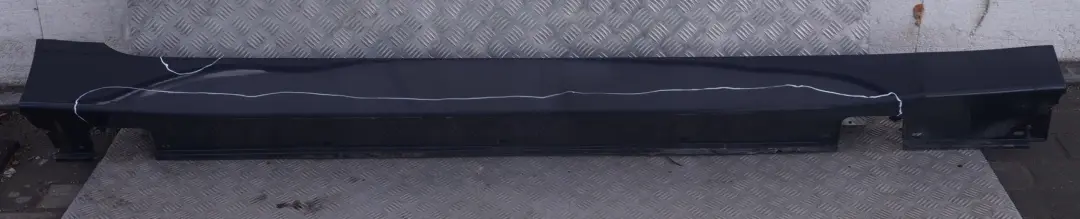BMW E60 E61 Listello Portiera Apertura Gonna Destra Blu Oriente Blu 317 - SKU 0150278-OB1 - Numero di parte 150278