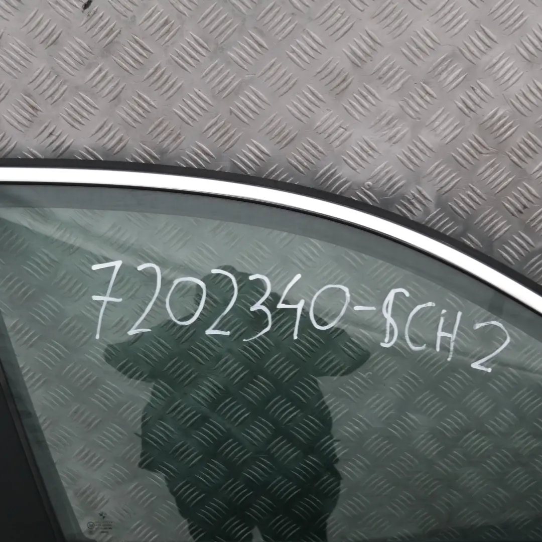 BMW 5 E60 E61 LCI Beifahrer Tür vorne rechts Schwarz 2 - SKU 7202340-SCH2 - Teilenummer 7202340