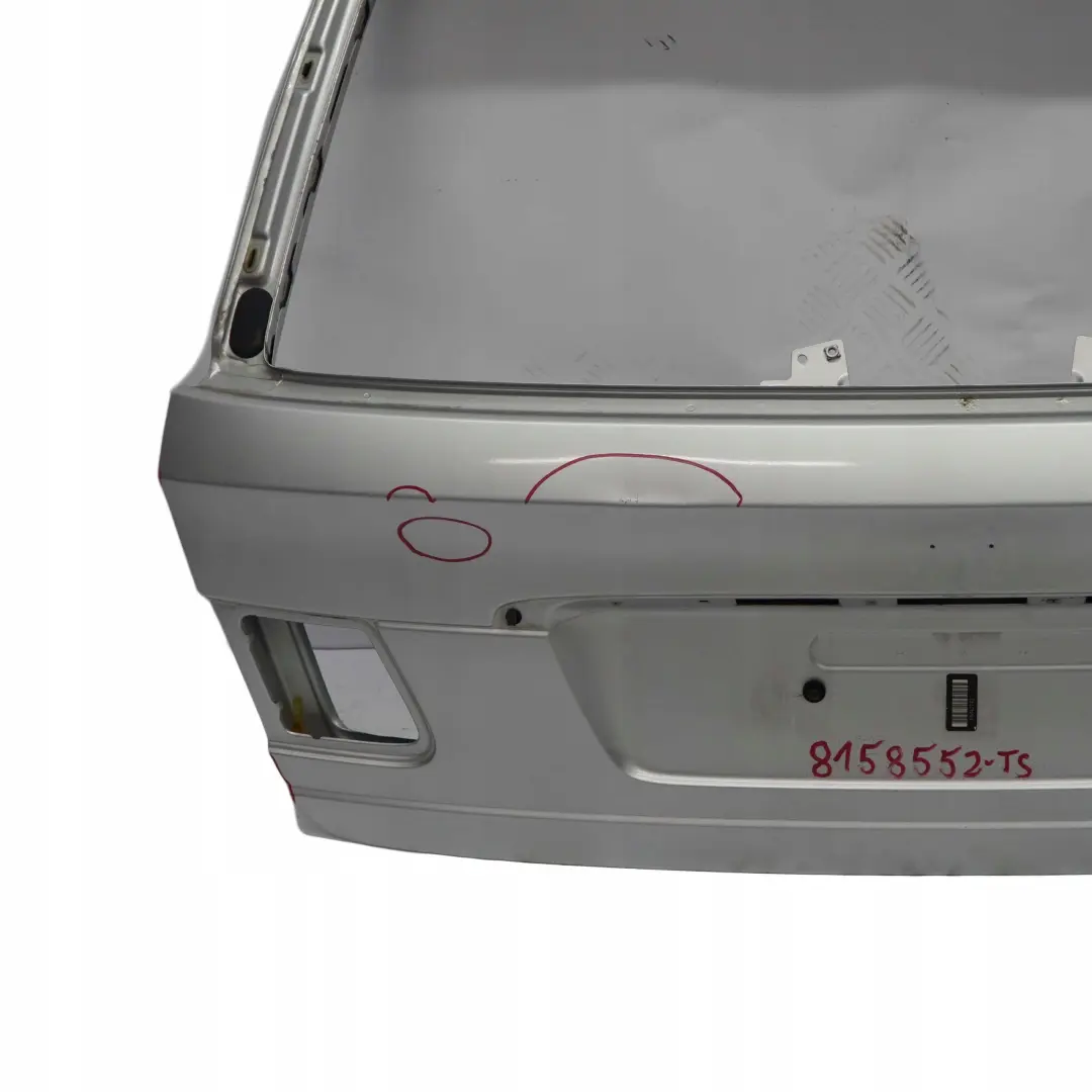 BMW 3 E46 Touring Trunk Boot Lid Tailgate Titansilber Titan Silver - 354 - SKU 8158552-TS - Part number 8158552