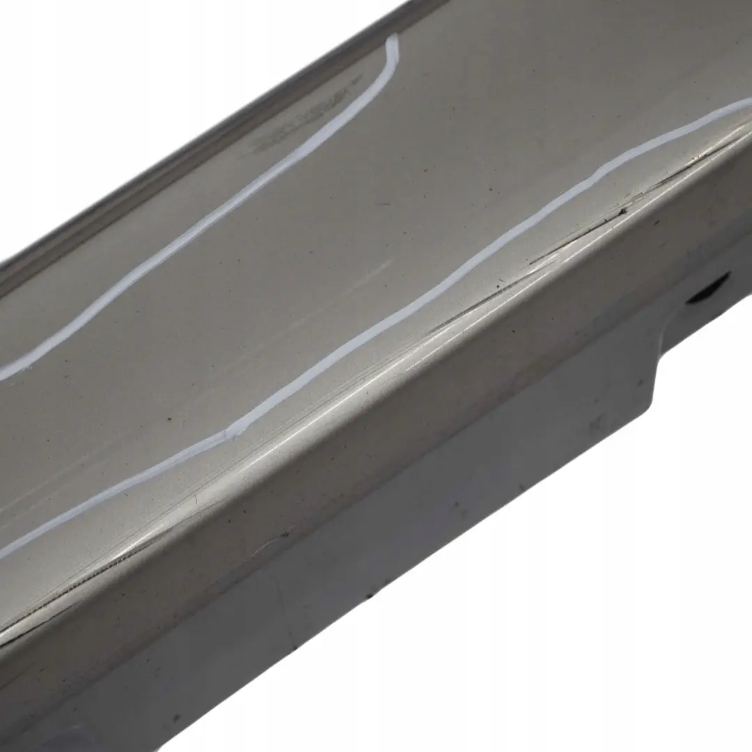 BMW F10 F11 Puerta Sill Cubierta Falda Panel Izquierdo N / Cachemira Plata - A72 - SKU 2209827-KAS - Número de pieza 2209827