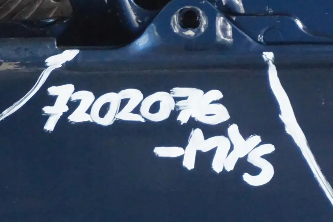 Door Front Right O/S Mysticblau Mystic Blue Metallic - A07 to BMW 6 E63 E64 with Part number 7202076 BMW 6 E63 E64 Door Front Right O/S Mysticblau Mystic Blue Metallic - A07 - SKU 7202076-MYS - Part number 7202076