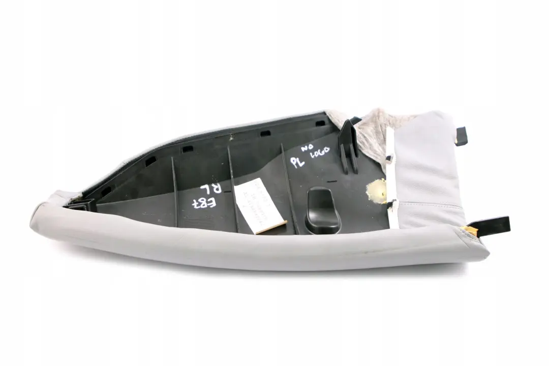 BMW E87 Cuero Gris Panel Lateral Respaldo Asiento Trasero Izquierdo - SKU 7151669 - Número de pieza 7151669
