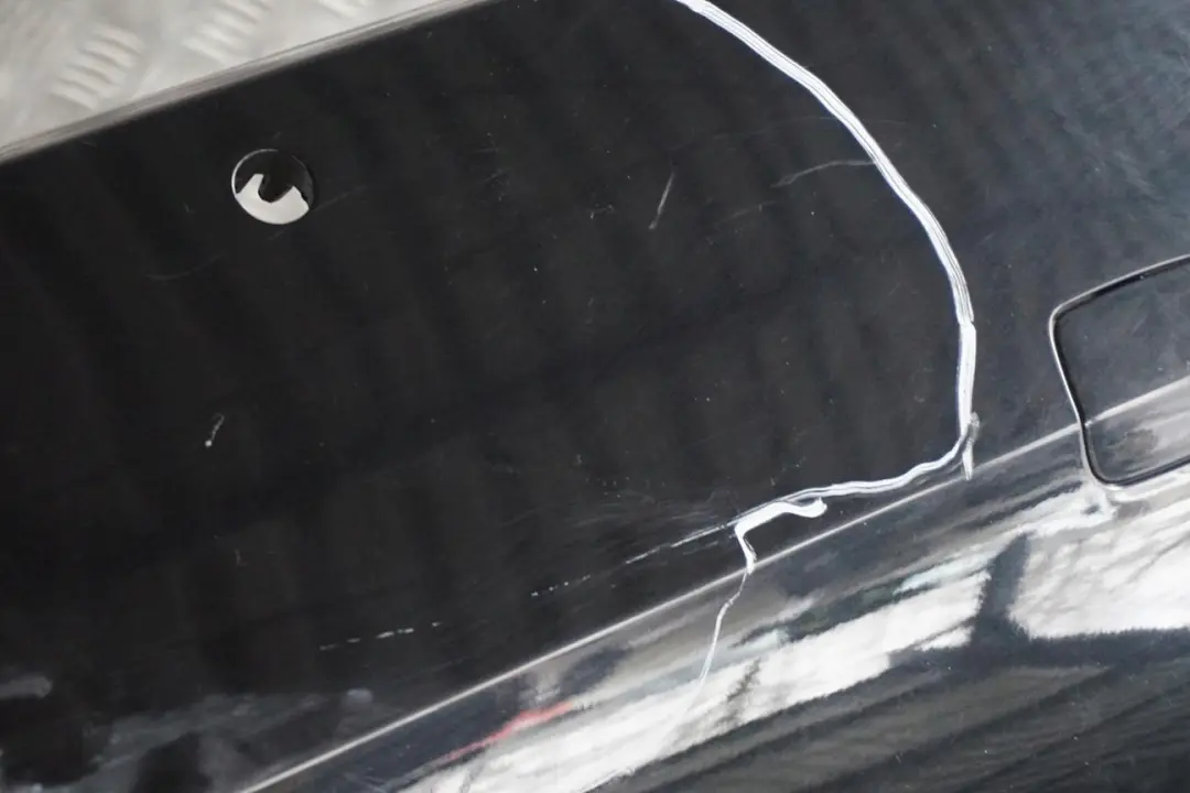BMW 3 Series 5 E92 E93 Rear Bumper Panel PDC Black Sapphire Metallic - 475 - SKU 0034474-BS5 - Part number 0034474